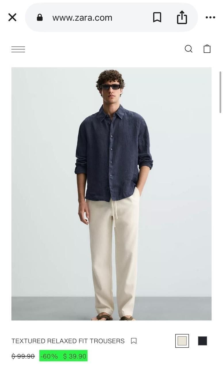 كتان / Zara Orignal 💯💯