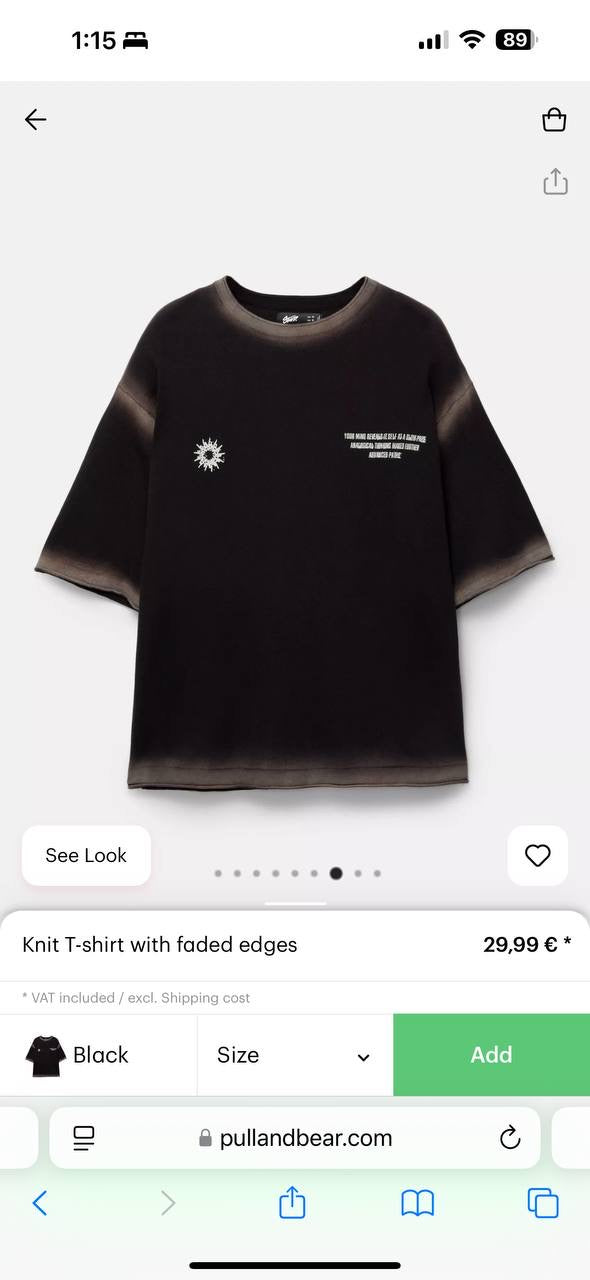 T-shirt/ Pull&bear